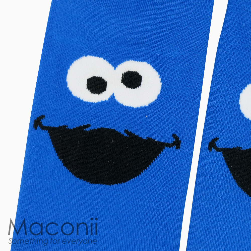 Women Socks Cookie Monster Sock Cotton Socks Colorful 