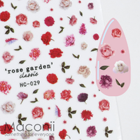 Nail Stickers HC029 Rose Garden