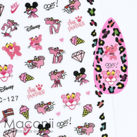 Nail Stickers HC127 Pink Panther