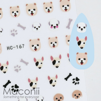 Nail Stickers HC167 Dog Mix #2