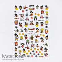 Nail Stickers 053 Dragon Ball 