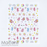 Nail Stickers HC111 Pastel Bears