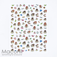 Nail Stickers HC123 Chipmunks