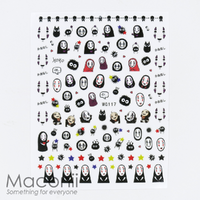 Nail Stickers WG117 Kaonashi