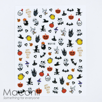 Nail Stickers WG118 Halloween Mix #2