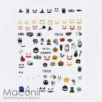 Nail Stickers WG356 Halloween Mix #3